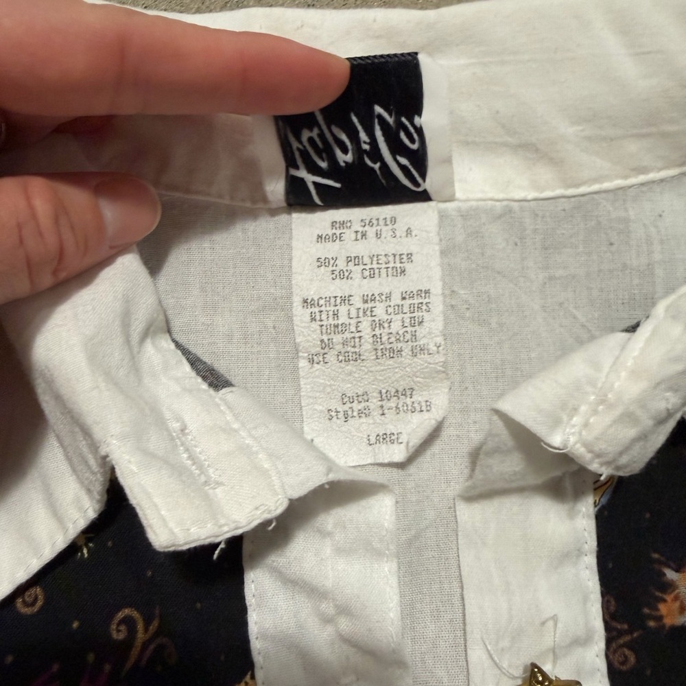 Vintage Christmas Angels Blouse - Picture 4 of 8